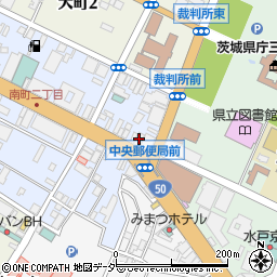 筑波銀行南町 ＡＴＭ周辺の地図