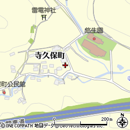 栃木県佐野市寺久保町865周辺の地図