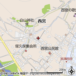 長野県東御市西宮2154周辺の地図