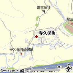 栃木県佐野市寺久保町828周辺の地図