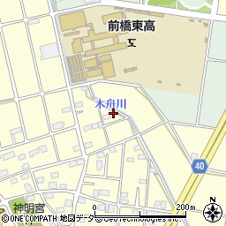 群馬県前橋市小島田町684周辺の地図