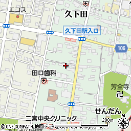 栃木県真岡市久下田950周辺の地図