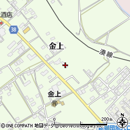 茨城県ひたちなか市金上1107-3周辺の地図