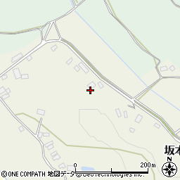 茨城県桜川市坂本周辺の地図