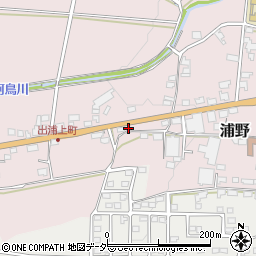 長野県上田市浦野95周辺の地図