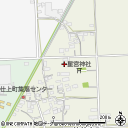 栃木県栃木市仲仕上町351周辺の地図