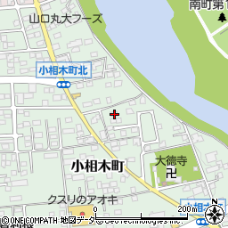 群馬県前橋市小相木町81周辺の地図