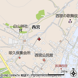 長野県東御市西宮2208周辺の地図