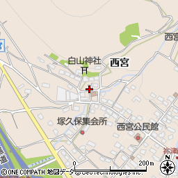 長野県東御市西宮2161周辺の地図
