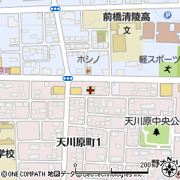ガスト前橋南店周辺の地図