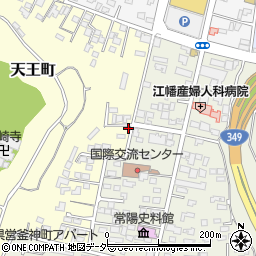 奈良屋天王町駐車場【軽専用】周辺の地図