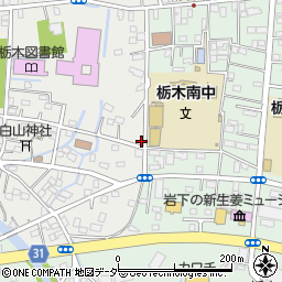 栃木県栃木市旭町10-35周辺の地図