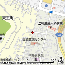 奈良屋天王町駐車場周辺の地図