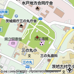 弘道館公園周辺の地図