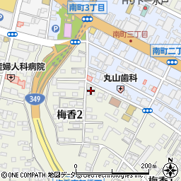 リバティ梅香周辺の地図