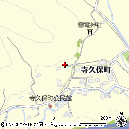 栃木県佐野市寺久保町418周辺の地図