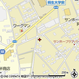 逢生坂 笠懸店周辺の地図