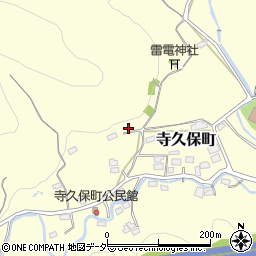 栃木県佐野市寺久保町418-3周辺の地図