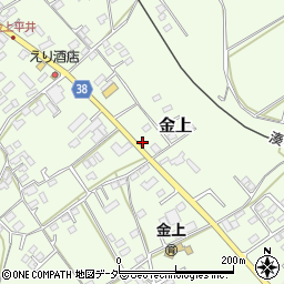 茨城県ひたちなか市金上1101周辺の地図