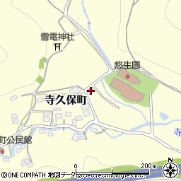 栃木県佐野市寺久保町859周辺の地図