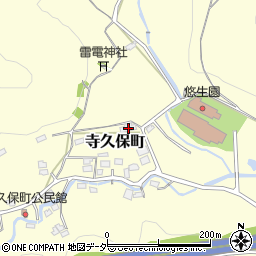 栃木県佐野市寺久保町857周辺の地図