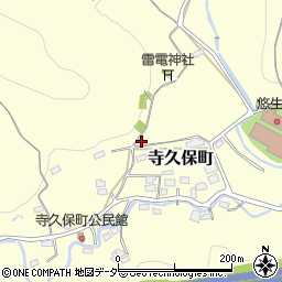 栃木県佐野市寺久保町417周辺の地図