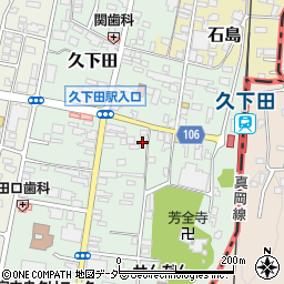 栃木県真岡市久下田840-1周辺の地図