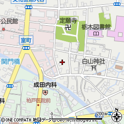 栃木県栃木市旭町6周辺の地図