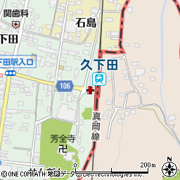 栃木県真岡市久下田800-2周辺の地図