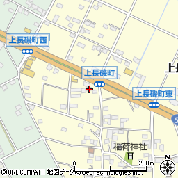 群馬県前橋市上長磯町205周辺の地図