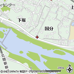 長野県上田市国分1373周辺の地図