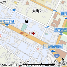 常陽銀行本店営業部周辺の地図