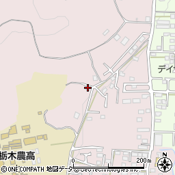 栃木県栃木市平井町1069周辺の地図