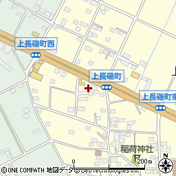 群馬県前橋市上長磯町209周辺の地図