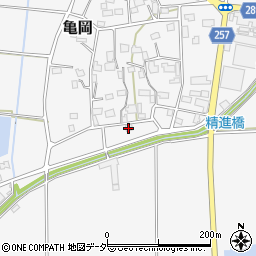茨城県桜川市亀岡644-1周辺の地図