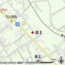 茨城県ひたちなか市金上1100周辺の地図