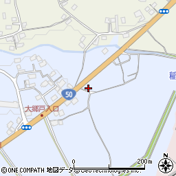 茨城県笠間市稲田2998周辺の地図