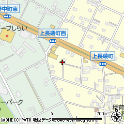 群馬県前橋市上長磯町189周辺の地図