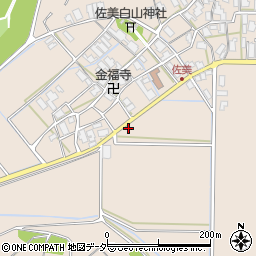 石川県小松市佐美町190周辺の地図