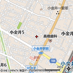 谷田貝金物店周辺の地図