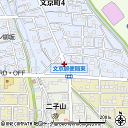 文京郵便局前周辺の地図