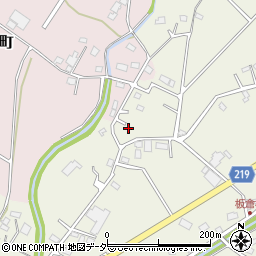 栃木県足利市板倉町2158周辺の地図