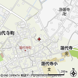 石川県小松市蓮代寺町ハ甲周辺の地図