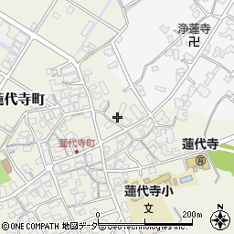 石川県小松市蓮代寺町（ハ甲）周辺の地図
