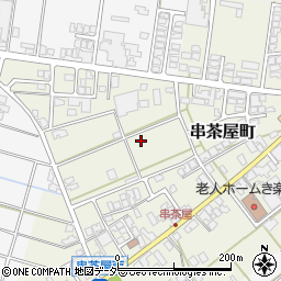 石川県小松市串茶屋町周辺の地図
