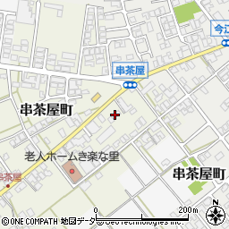 石川県小松市串茶屋町上野周辺の地図