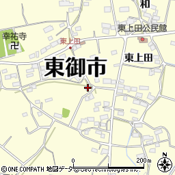 長野県東御市和7498周辺の地図