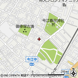 北陸中日新聞今江大表新聞店周辺の地図