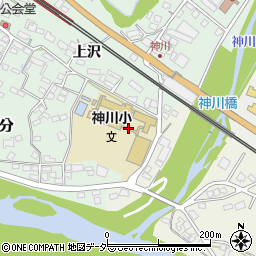 市立神川小学校周辺の地図