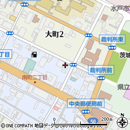 株式会社日本建設新聞社　水戸総局周辺の地図